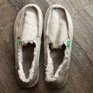 Women’s Sanuk Donna hemp chill slip ons